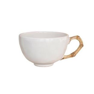 Juliska Classic Bamboo Tea/Coffe Cup & Saucer (Cups & Saucers - Cups and Saucers)