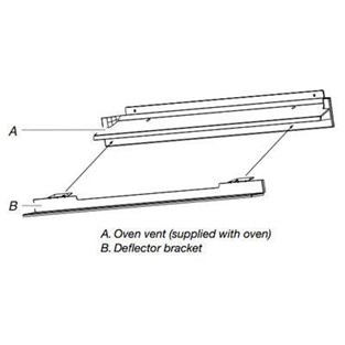 Whirlpool W10536338 (Warming Drawer Accessories - Deflector Brackets)
