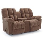 Best Home Furnishings Lucas L856RC4 Space Saver Loveseat with Console