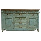 LMT Imports Turquoise Grande Dresser