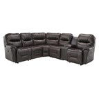 Best Home Furnishings Bodie M760C Sectional (Chocolate)