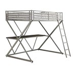 Coaster Furniture Hyde 400034F Full Workstation Loft Bed