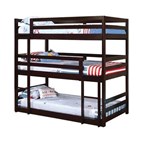Coaster Furniture Sandler 400302 Triple Bunk Bed