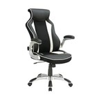 Coaster Furniture Dustin 800048 Upholstered Adjustable Home Office Desk Chair - Black