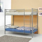 Coaster Furniture Hayward 460072 Metal Twin Over Twin Bunk Bed - Silver
