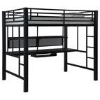 Coaster Furniture Avalon 460023 Full Workstation Loft Bed - Black
