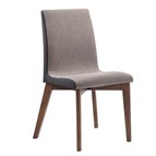Coaster Furniture Redbridge 106592 Upholstered Dining Side Chair - Walnut