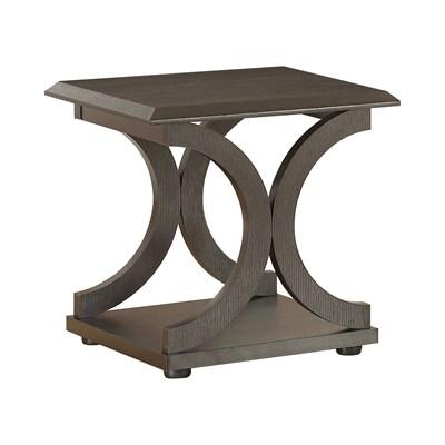 Coaster Furniture Shelly 703147 Rectangular Engineered Wood Side End Table - Cappuccino