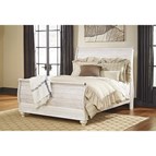 Signature Design by Ashley Willowton B267B4 Queen Sleigh Bed