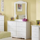Perdue Woodworks Crystal 7446 6-Drawer Dresser
