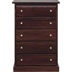Mako Wood Furniture Decora 600-30 5-Drawer Chest