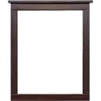 Mako Wood Furniture Decora 600-50 Dresser Mirror (Chocolate)