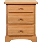 Mako Wood Furniture Polo 800-65 2 1/2-Drawer Nightstand