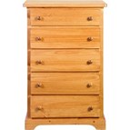 Mako Wood Furniture Polo 800-1500-30 5-Drawer Chest
