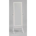 Crown Mark Rectangular Cheval 2066-WH Mirror