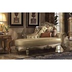 Acme Furniture Vendome 96485 Chaise with 2 Pillows