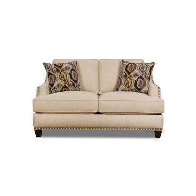 Corinthian 44A2 Runaround Jute Loveseat