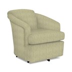 Best Home Furnishings Cass 2567-1-21703 Swivel Barrel Chair