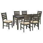 Signature Design by Ashley Rokane D397-425 Dining Room Table Set