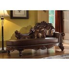 Acme Furniture Vendome 96491 Chaise with 2 Pillows