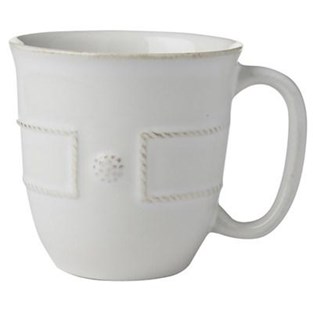 Juliska French Panel Whitewash Mug (Cups & Saucers - Mugs)