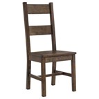 Coaster Furniture Coleman 107042 Dining Side Chair - Rustic Golden Brown