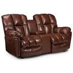 Best Home Furnishings Lucas L856CC4 Space Saver Loveseat with Console