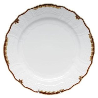 Herend Princess Victoria Service Plate - Brown (Charger / Service - Charger Plates)