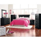 Standard Furniture Vogue Black 50753 Headboard