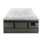 Stearns & Foster Lucius Plush Euro Pillow Top Mattress Set (Queen)