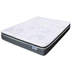 Generation Trade SB 5602 Blue Border Pillow Top Mattress (Twin)
