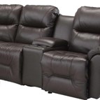 Best Home Furnishings Bodie M760C4A Console Wedge (Chocolate)