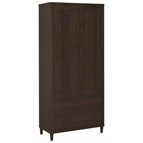 Coaster Furniture Wadeline 950724 2-door Tall Accent Storage Cabinet - Rustic Tobacco