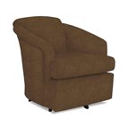 Best Home Furnishings Cass 2567-1 (Silt) Swivel Barrel Chair