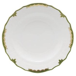 Herend Princess Victoria Salad Plate - Dark Green (Plates - Salad)