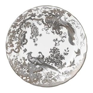 Royal Crown Derby Aves Platinum Dinner Plate - Discontinued - One Available (Plates - Dinner)