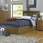 Perdue Woodworks Autumn Oak 12763/12031B Twin Mates Bed