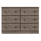 Perdue Woodworks Weathered Gray Ash 13446 6-Drawer Dresser