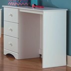 Perdue Woodworks White 14373 3-Drawer Desk
