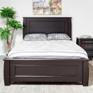 Mako Wood Furniture Tofino 5400 King Panel Bed (Beds - King)