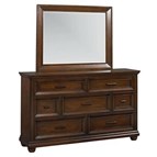 Standard Furniture Vineyard 87709/87708 Dresser and Mirror