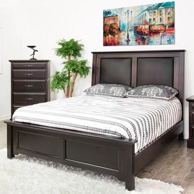 Mako Wood Furniture Symphony 2900 Full Upholstered Panel Bed (Beds - Full)