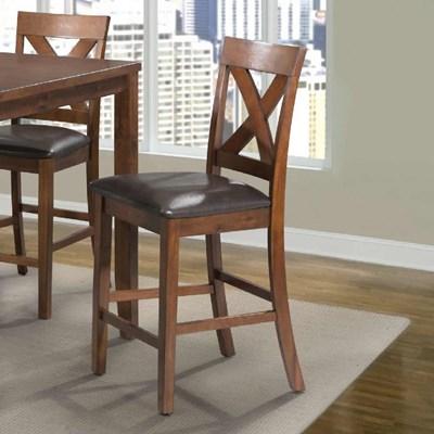 Elements International Alex DAX100CSC Counter Height Side Chair