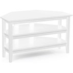 Winners Only Quadra E1-Q138WB-P Corner TV Stand
