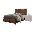 Acme Furniture Merrilee 21677EK EK Bed with Storage