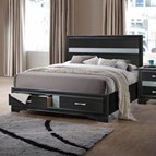 Acme Furniture Naima 25897EK EK Bed with Storage