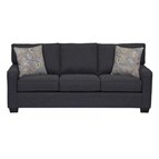 Dynasty Furniture 0907-10 Sofa - Dark Grey