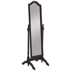 Coaster Furniture Cabot 950801 Wood Adjustable Full Length Cheval Mirror - Black