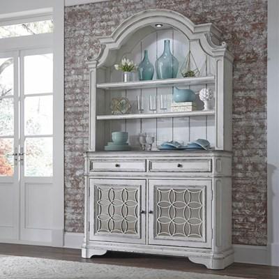 Liberty Furniture Industries Inc. Magnolia Manor 244-DR-HB Buffet and Hutch
