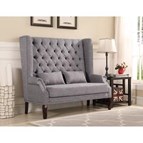 Crown Mark Kaylee 4942-GY Loveseat Chair